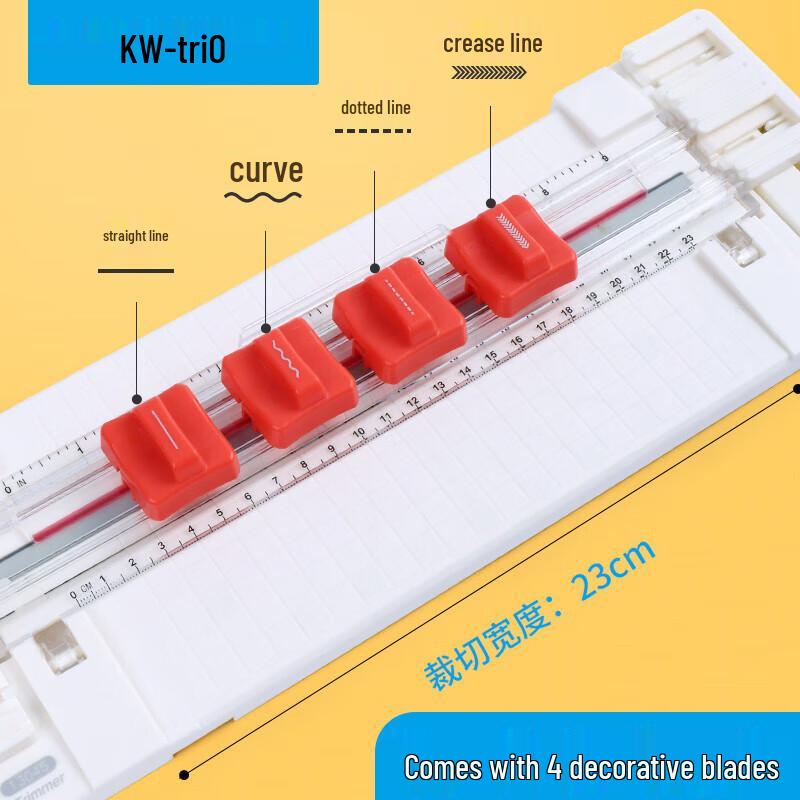 KW-triO Multifunctional 4-in-1 Paper Trimmer