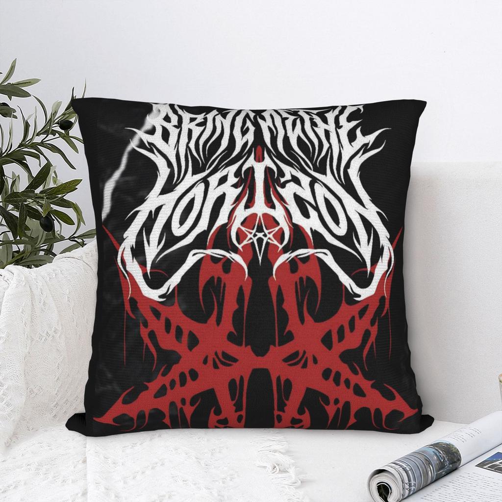 Pillow Cover BMTH Bring Me The Horizon Cute Funny Pillow Case For Couch Sofa Bedroom Pillowcases