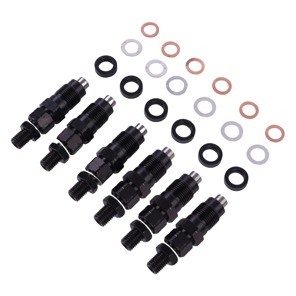 6 ks vstřikovače paliva pro Toyota 3L Hilux Hiace motor 2.8L 23600-59105