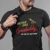 Funny Grandaddy Tv Show Parody T Shirt Better Call He Can Fix Anything Birthday Christmas Fathers Day