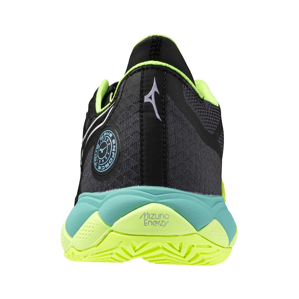 Tennis Shoes Wave Enforce TOUR AC All Court Club Activities Lightweight Game Court Soft Tennis Hardball Tennis Black X White X Yellow Cm 2E [Mizuno]