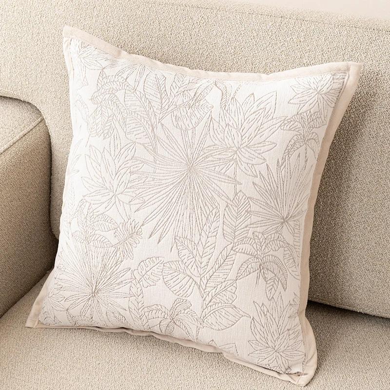 Skin-friendly Chenille Pillow Cover Cushion Cover (excluding Filling) Living Room Sofa Decoration Cushion Cover