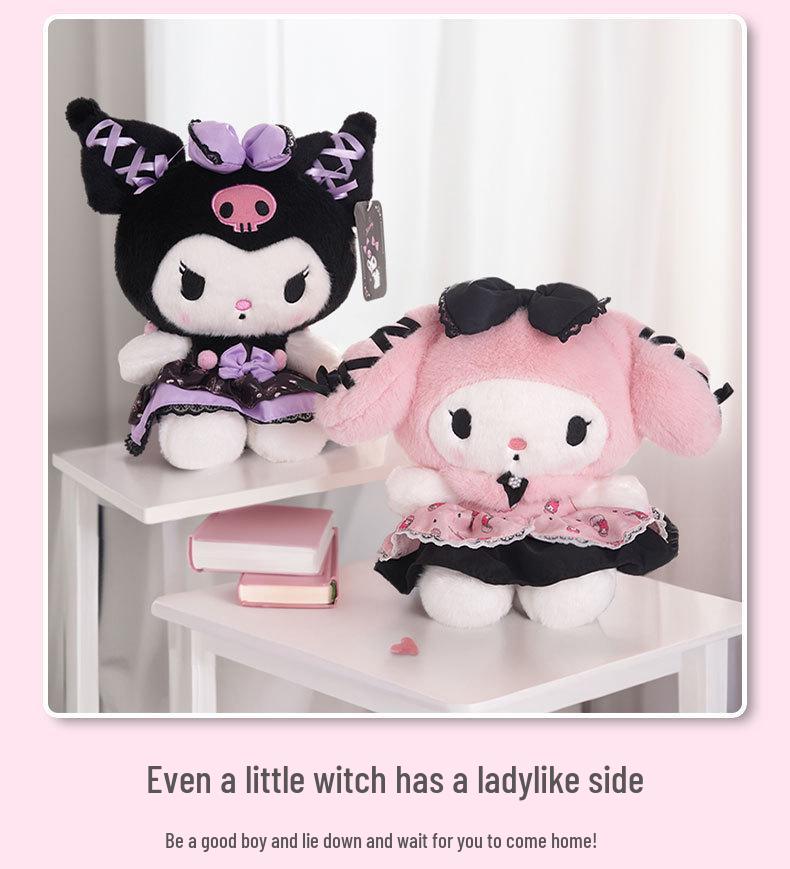Sanrio Kuromi Plüschpuppe - Echte Serie Geschenk