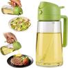 470ml Dual-Use Olive Oil Dispenser - Large Capacity Glass Bottle for Pouring & Spraying