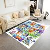 Soccer Fun Personalized Name Floor Mat Design for Bedrooms Foyer Hallway Entryway Anti-slip Rug Office Home Decor Gift for Festivals
