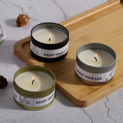 Fragrance Candle, Can of Soy Wax, Can of Random Color