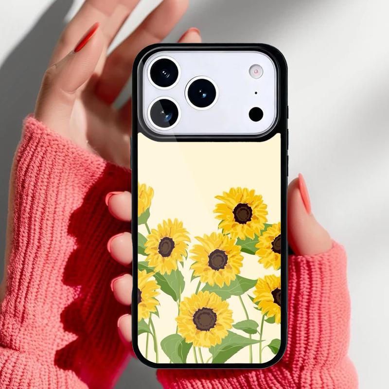 

Vintage Sunflowers Phone Case for iPhone 17 Air 16e 15 14 13 Pro Max Back Cover for 12 11 Pro Coque iPhone 14 Plus