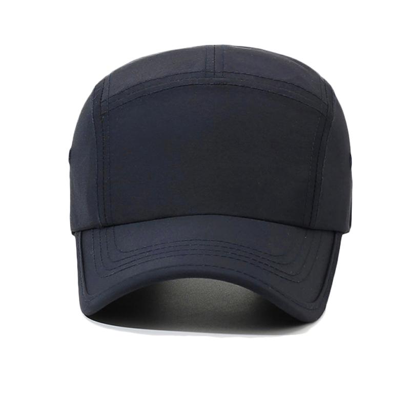 Summer Men's Quick-Drying Breathable Solid Color Baseball Cap Outdoor Sunscreen Cap