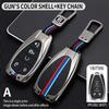 Zinc Alloy Car Key Case Cover for Chevrolet 2017 20 18 2019 2020 2021 Chevy Malibu Camaro Trax Traverse Sonic Cruze Volt Equinox