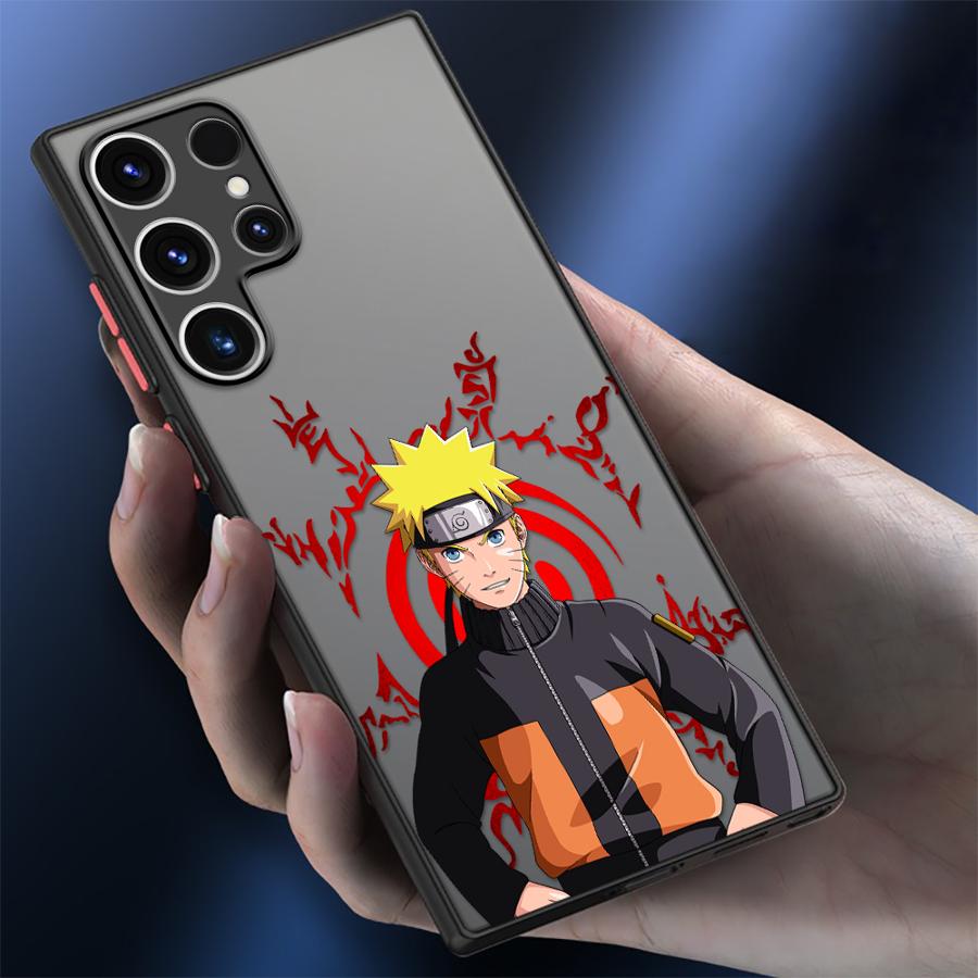 Narutos Uchiha Itachi Matte Phone Cover Case for Samsung Galaxy S10 S23 S21 S22 Plus S9 S24 FE S25 Ultra S20