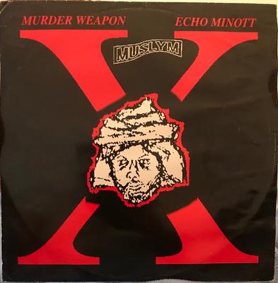 12inch Record ECHO MINOTT  BLACK TO BLACK  KRAZ  Murder Weapon  Weaponry  Gummy Gu MLD002 Muslym 1993 UK Reggae Ska  Dub Used