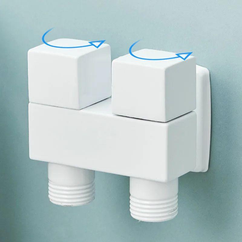 White Bathroom Bidet Sprayer Handheld Toilet Bidet Faucet Brass Hand Bidet Spraye Set Toilet Self Cleaning Shower Head