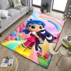 Rainbow Kingdom Adventure Office Rug Chair Mat, Game Carpet, Suitable for Front Door, Bedroom, Living Room, Desk, Holiday Gift
