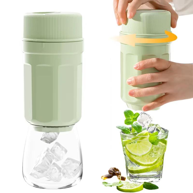 Přenosný otočný výrobník ledu Potravinářský silikonový otočný zásobník na led Rychlé zmrazování Úložná nádoba Pro DIY lednice Barové náčiní