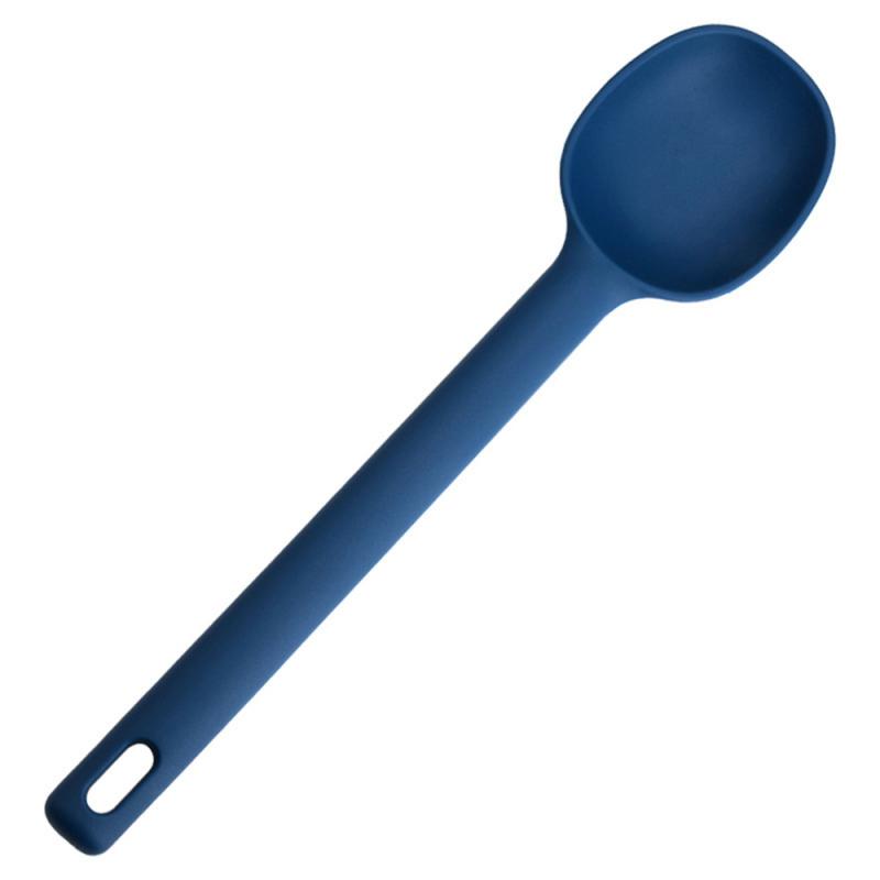 Silicone World Silicone Spoon Mixing Soup Spoons Kitchen Mixing Ladle Cooking Utensils Kitchenware Tool For Stirring And Serving