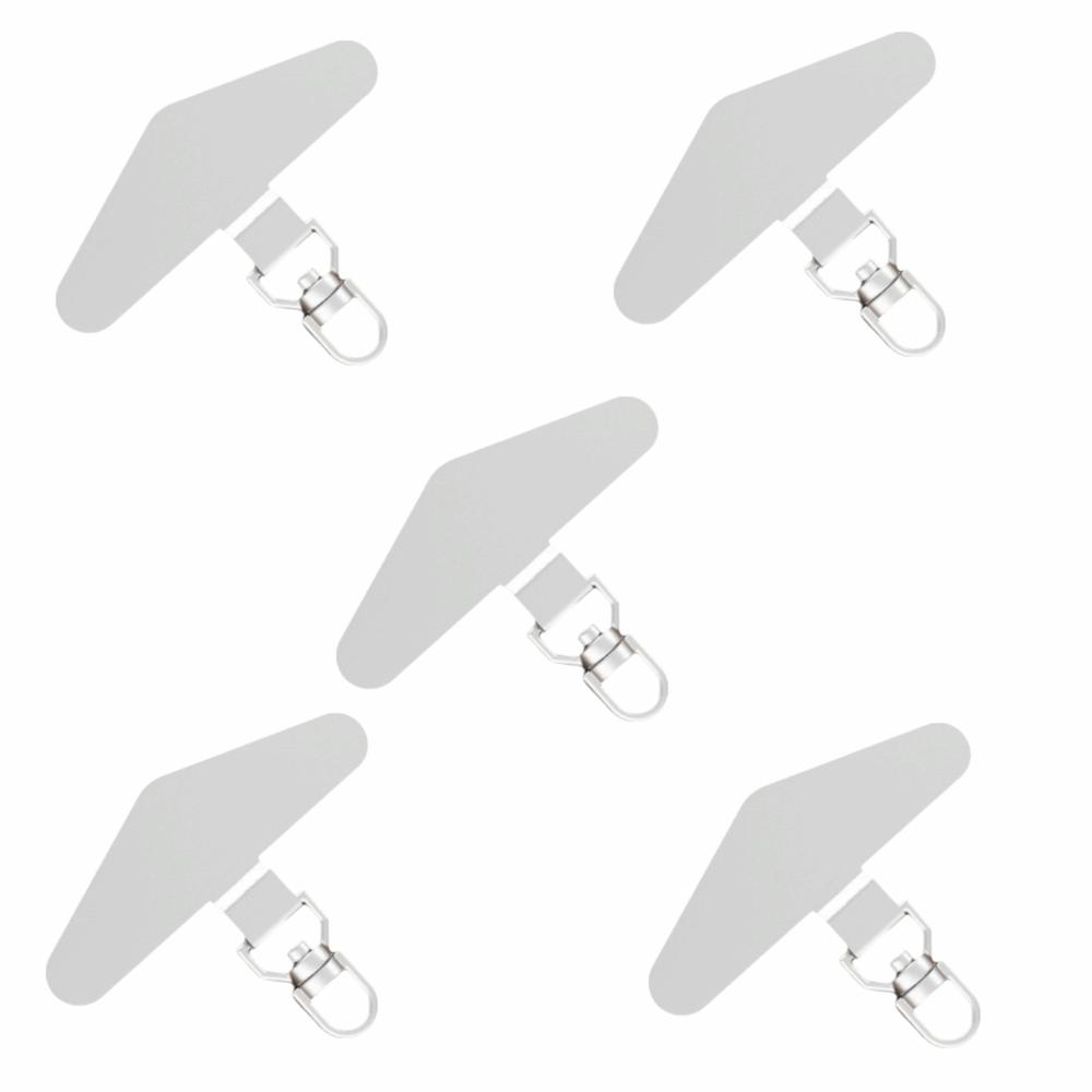 5Pcs Ultra-thin Phone Lanyard Connecter 360° Rotating Phone Patch Gasket Phone Accessory