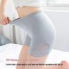 High-Waisted Women's Summer Lace Tummy Control Three-Quarter Shorts - Anti-Exposure, Plus Size, Korean Style.