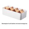 Storage Strong Practicality Wide Application Detachable Partition Ladder Layered Plastic Storage Box Organizers Storage