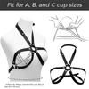 Sex Restraints Strap SM Bondage Gear Toy Leather BDSM Body Chest Harness Handcuffs Leg Cuffs Adults Accessories
