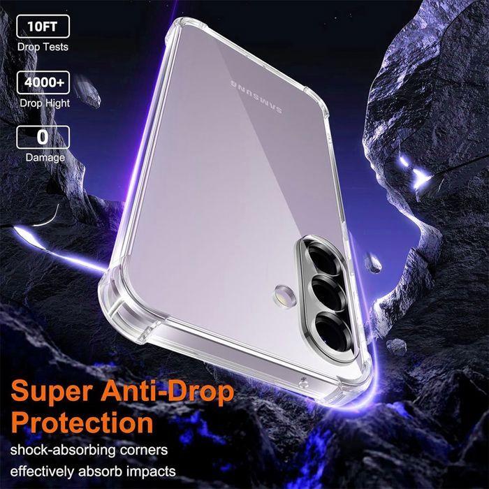 Coque Silicone - BOOLING - pour Samsung Galaxy A37 5G - Antichoc Slim Coins Renforcés Transparent