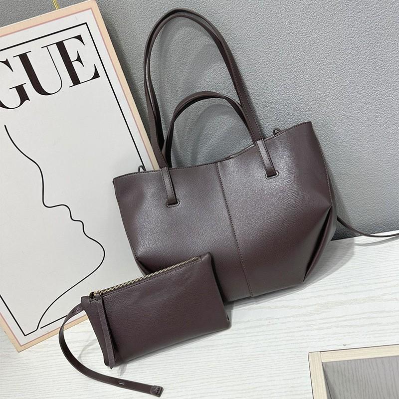 Polen Tragetasche Leder Achseltasche Modisch Ein Schulter Tragbar Große Kapazität Damen Knödelfabrik