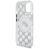 Karl Lagerfeld KLHMP15SHMCKMHT iPhone 15 6.1" Clear/Transparent IML Monogram Karl&Choupette Head MagSafe