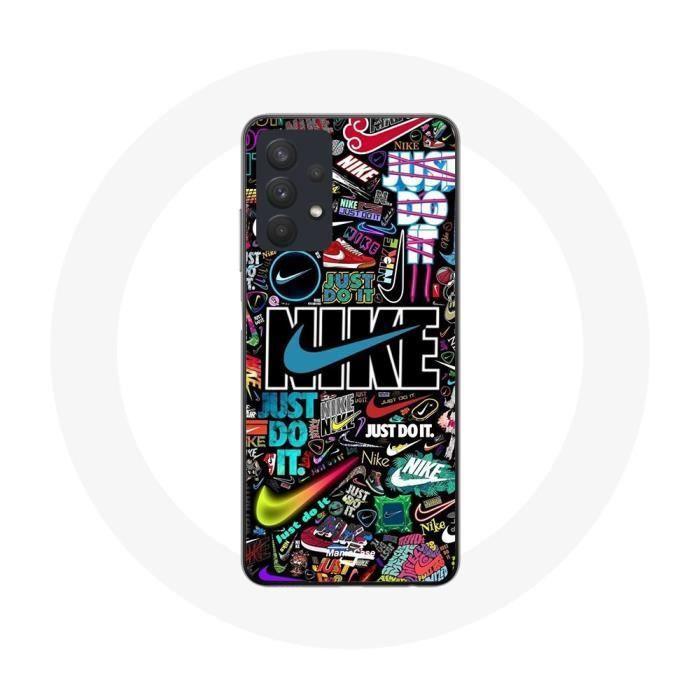 Cover - Nike - Samsung Galaxy A32 5G - Multicolore - Morbida - Fashion chiaro