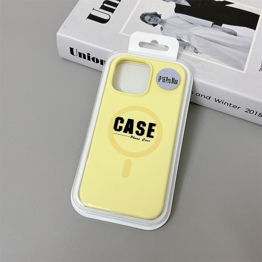 Official Same Original Liquid Silicone Phone Case for iPhone 16 15 14 13 12 Pro Max Magsafe Wireless Charging Magnetic Cover