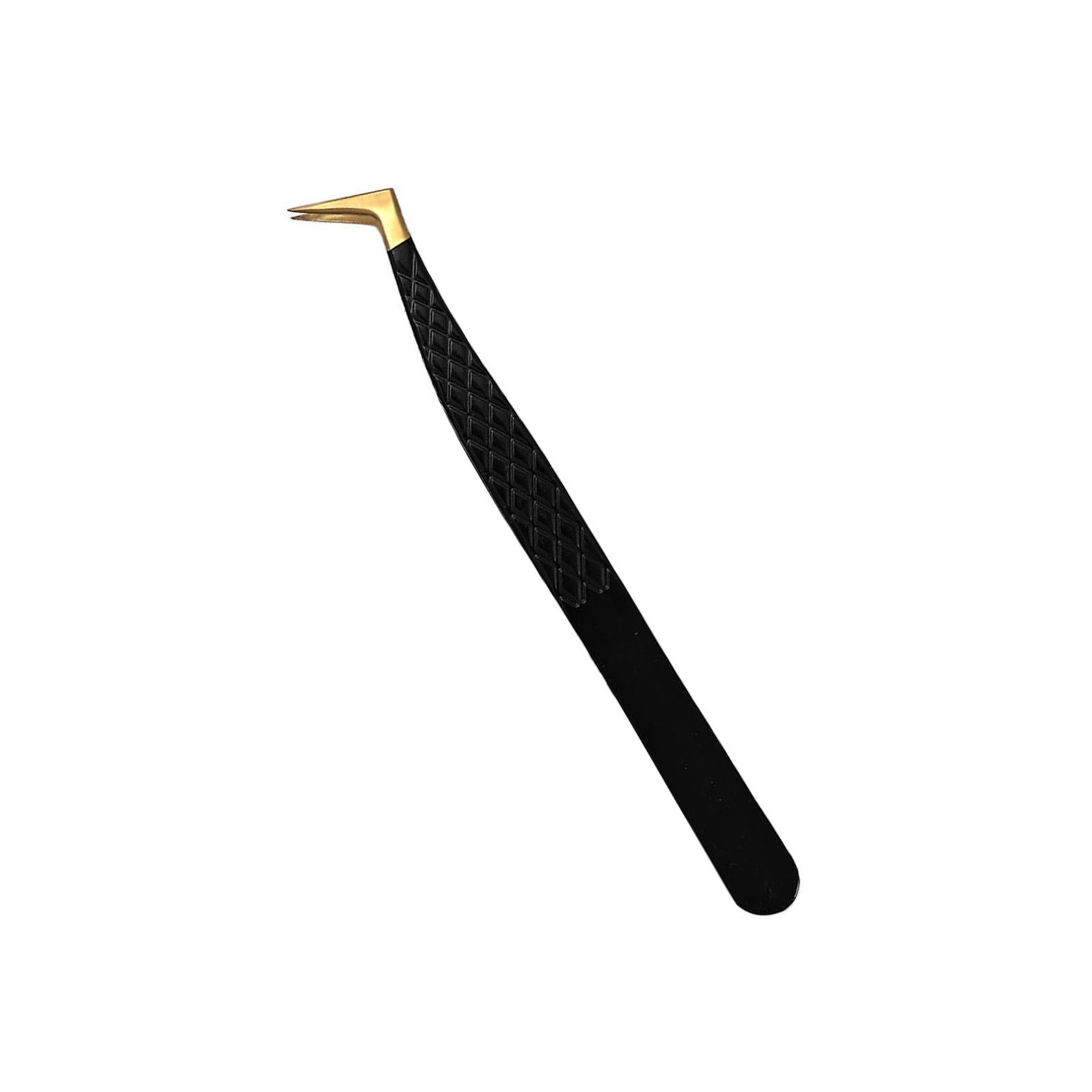 

Точный пинцет для нейл-арта и красоты Пинцет из нержавеющей стали с нескользящей ручкой для салонного или домашнего использования 5