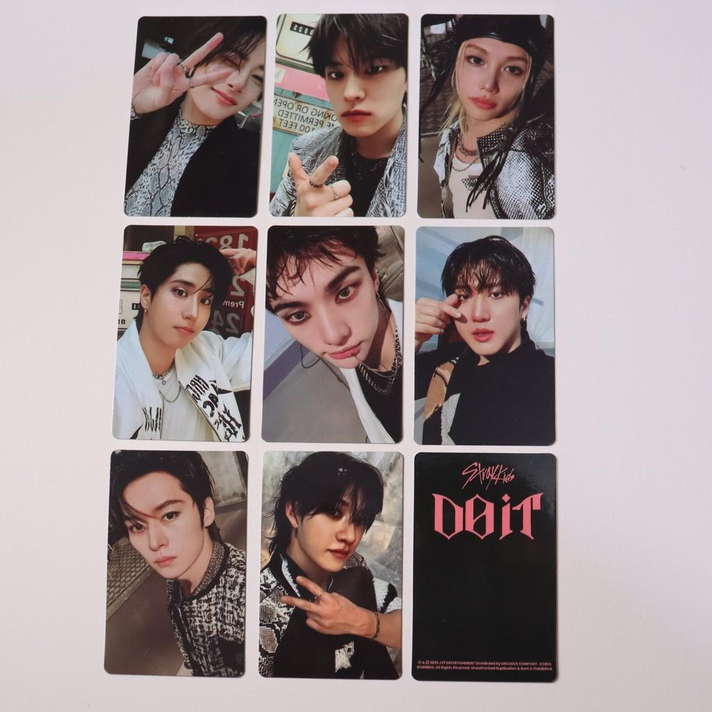 Straykids Doit Photocards Hyunjin Bang Chan Han Pop-Up Special Benefit Idol Collector-Worthy Cards For Fans Collector And Present