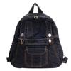 Li Shen Washed Denim Backpack