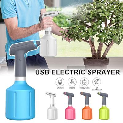 Elektrische Gießkanne Indoor Outdoor Handheld Elektrische Sprühflasche Pflanzen Blume Sprühflasche Wassernebelsprüher Gartengeräte