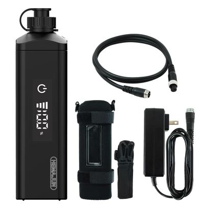 HEMAJUN DX10 Акумулятор 10000 мАг для електричних котушок Daiwa та Shimano з електростатичним дисплеєм, BMS, PSE та захисним чохлом 14,8 В, Панель, Захист,