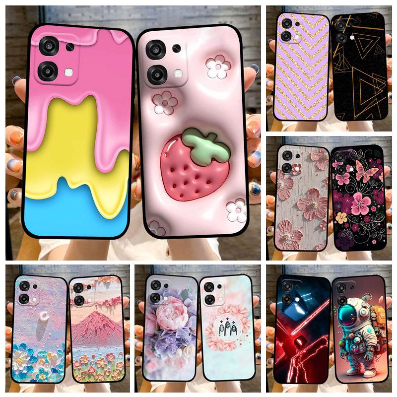 For Oppo A6 Pro 5G 4G CPH2781 CPH2799 Phone Case Fashion Astronaut Soft TPU Silicone Shockproof Back Cover For OPPO F31 5G Capa