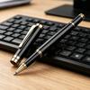 Replaceable Refill Ballpoint Pen Metal Writing Pen Luxury Signature Pen  School Office