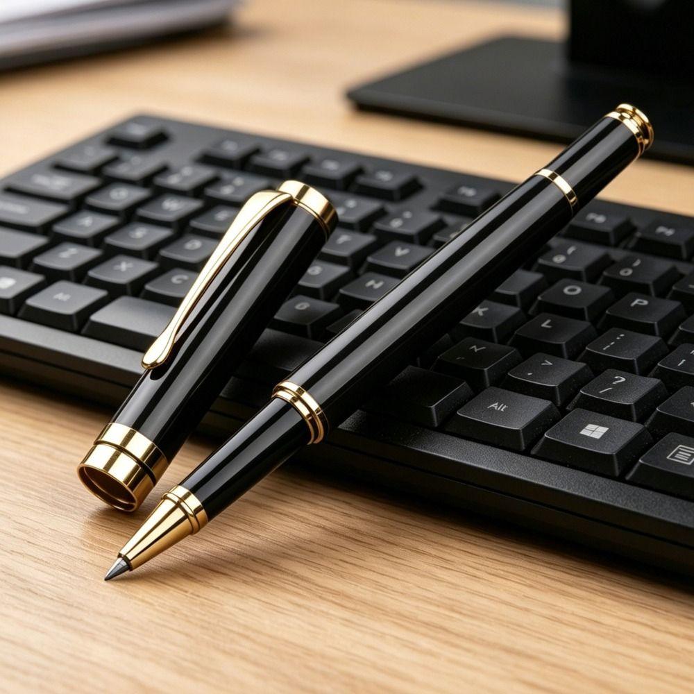 Replaceable Refill Ballpoint Pen Metal Writing Pen Luxury Signature Pen School Office