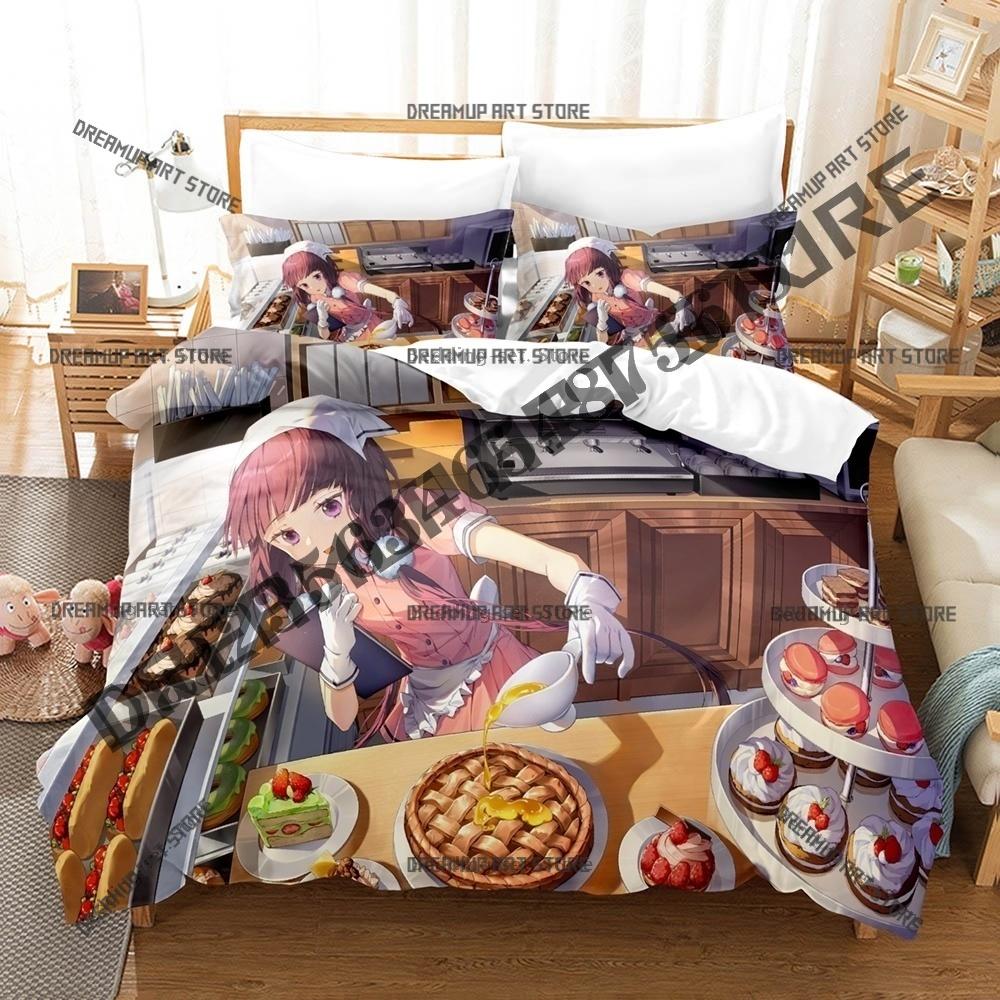 3D Print Blend S Maika Sakuranom Bedding Set Twin Queen King Full Size Duvet Cover Pillowcase Bed boys girls Adult Home Textiles