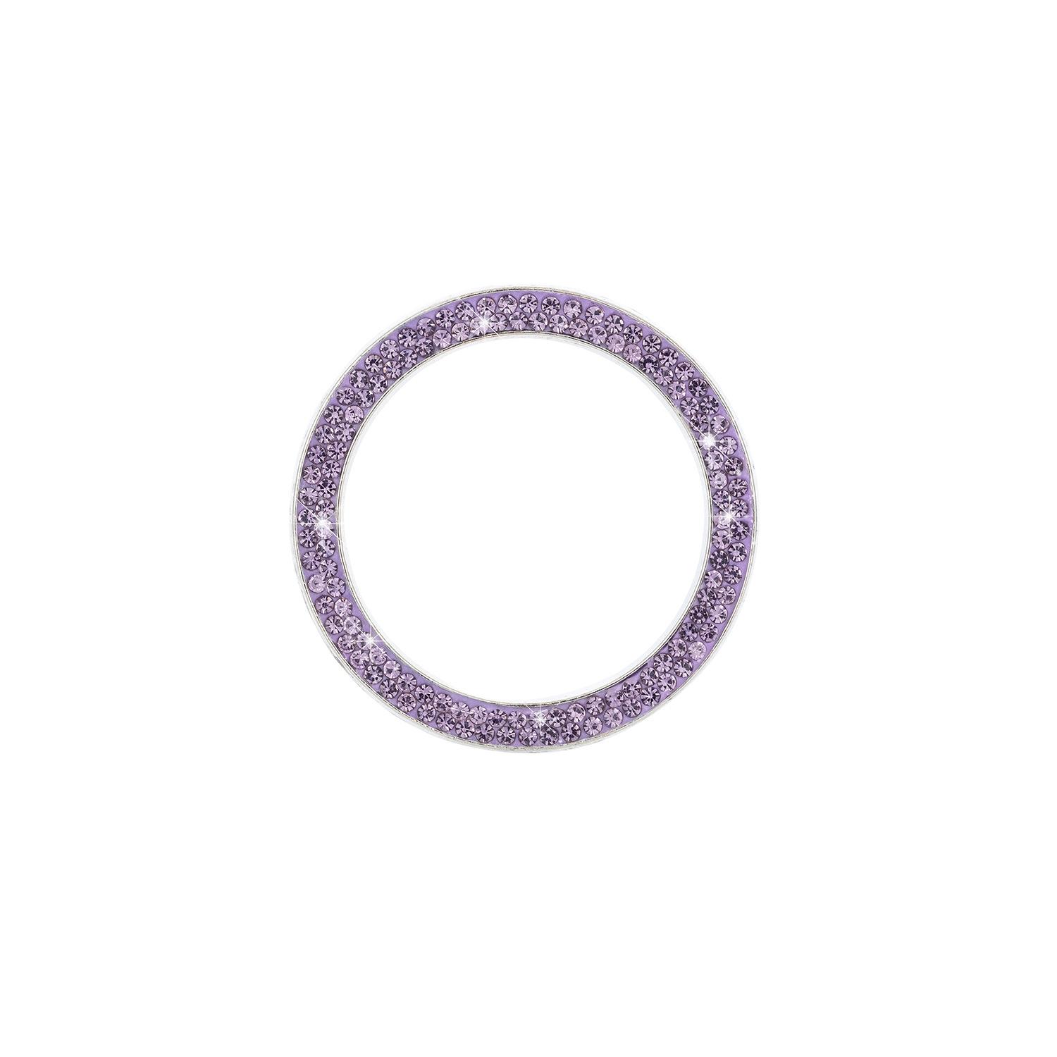 

Алмазный двигатель зажигания Onekey Start Stop кнопочный переключатель защитный чехол Bling Girls автомобильные аксессуары Декор салона автомобиля фиолетовый