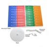 Human DNA Model Colorful Double Spiral Assemble Model Science Educational Teaching Toy for Kids