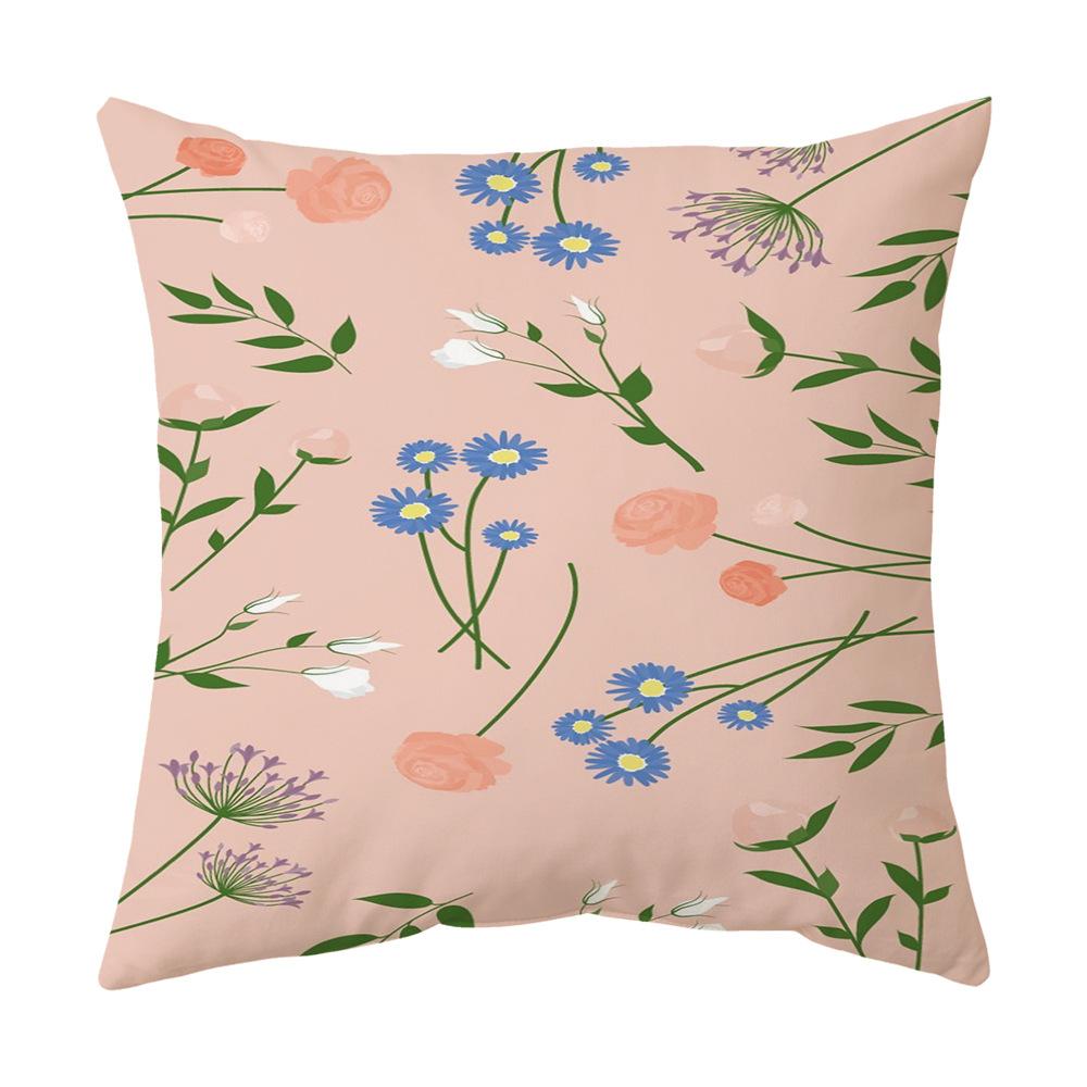 Pillow Cover Sofa Cushion Cover Car Sofa Cushion Cover Peach Skin Velvet