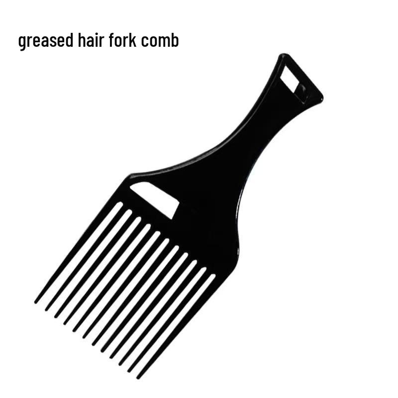 Three-in-One Wide-Tooth Styling Comb: Graphic, Fishbone & Pompadour Designs