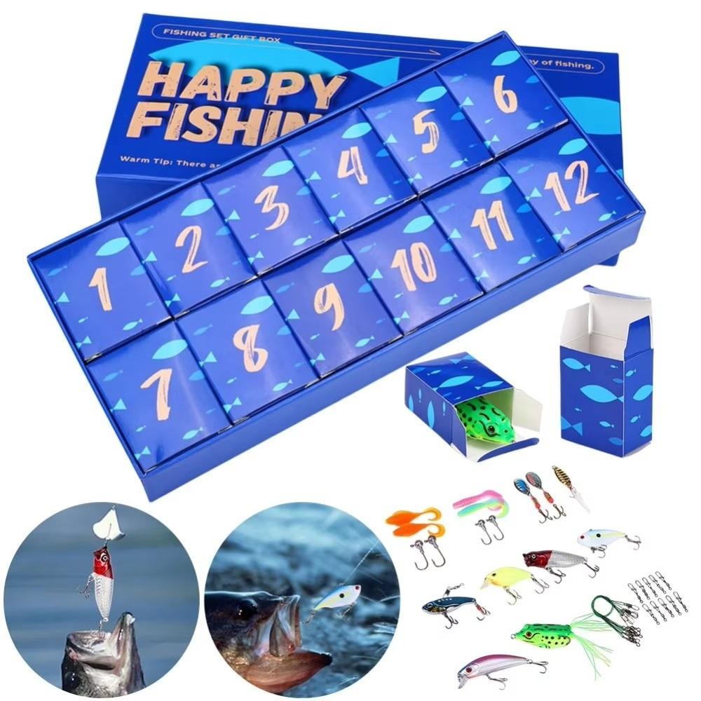 Bait Set Soft Bait Fishing Lures Set Hard Bait Metal Jig Hard Bait Set Spoon Bait Soft Bait Set Men Gifts