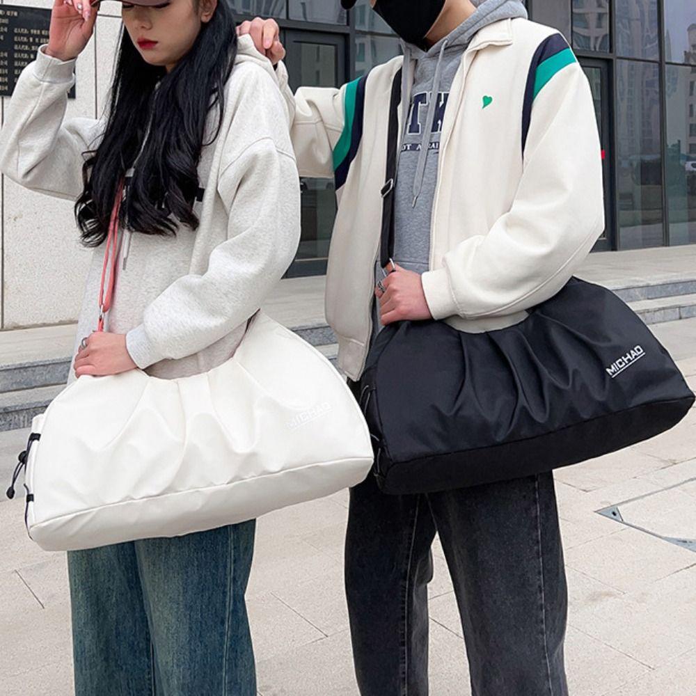 Pure Color Swimming Storage Bag Waterproof Yoga Satchel Bag Fashion Duffle Bag  Travel