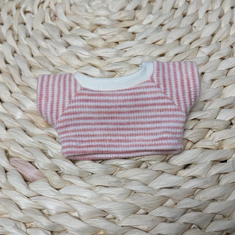 Labubu Sweatshirt Latzhose Set: Erste & Zweite Generation Überraschungsbox Macaron Wechselpuppenkleidung