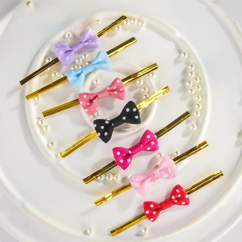 

50 шт. DIY горошек бант леденец подарочная герметичная упаковка кухонная выпечка печенье мешок конфеты подарок для семьи и друзей Color Random 50pcs