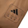 Adidas Puffy Down Jacket Water-Resistant Warm Sports Casual Down Jacket Men Jackets Desert-Brown JV6189