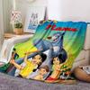 Customiz Name Personality The Jungle Book Blanket Soft &Warm Sofa Office Bed Travel Lunch Break Blanket, Gift Suitable All Seasons