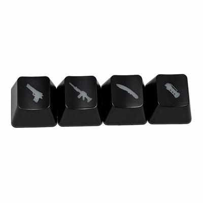 CF Gaming Tasarım Arka Aydınlatmalı Tuş Başlıkları Cherry Mx Anahtarlı Mekanik Oyun Klavyesi İçin WASD Yön Tuşları OEM ABS Tuş Başlığı