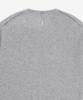 SAINT LAURENT Wool Crew Neck Short Sleeve Knit - Grey / 800574Y76Iy1473