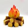 Realistic LED Flame Effect Night Light for Living Room Desktop Ornament